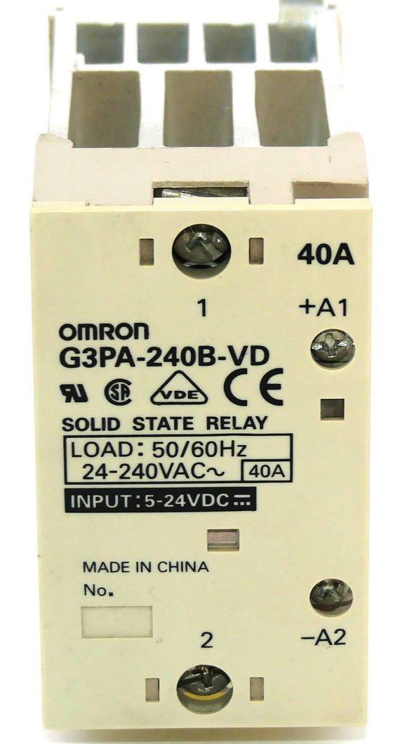 Omron SSR Model - G3PA-240B-VD