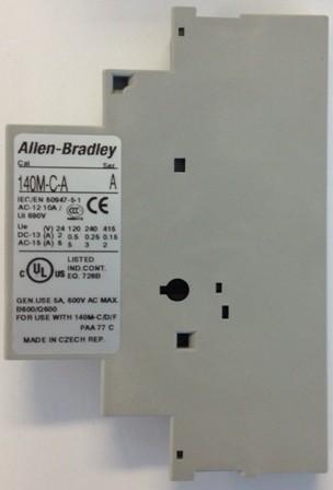 Auxiliary Contact for Model: 140M-C-ASA11